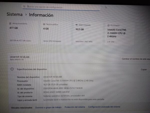 💻 Acer Nitro 5 – Potencia Gamer y Creativa 🎮✨